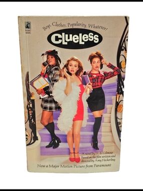Vintage 1995 Clueless Movie Novelization Book H.B. Gilmour YA 90s TV Tie-In PB